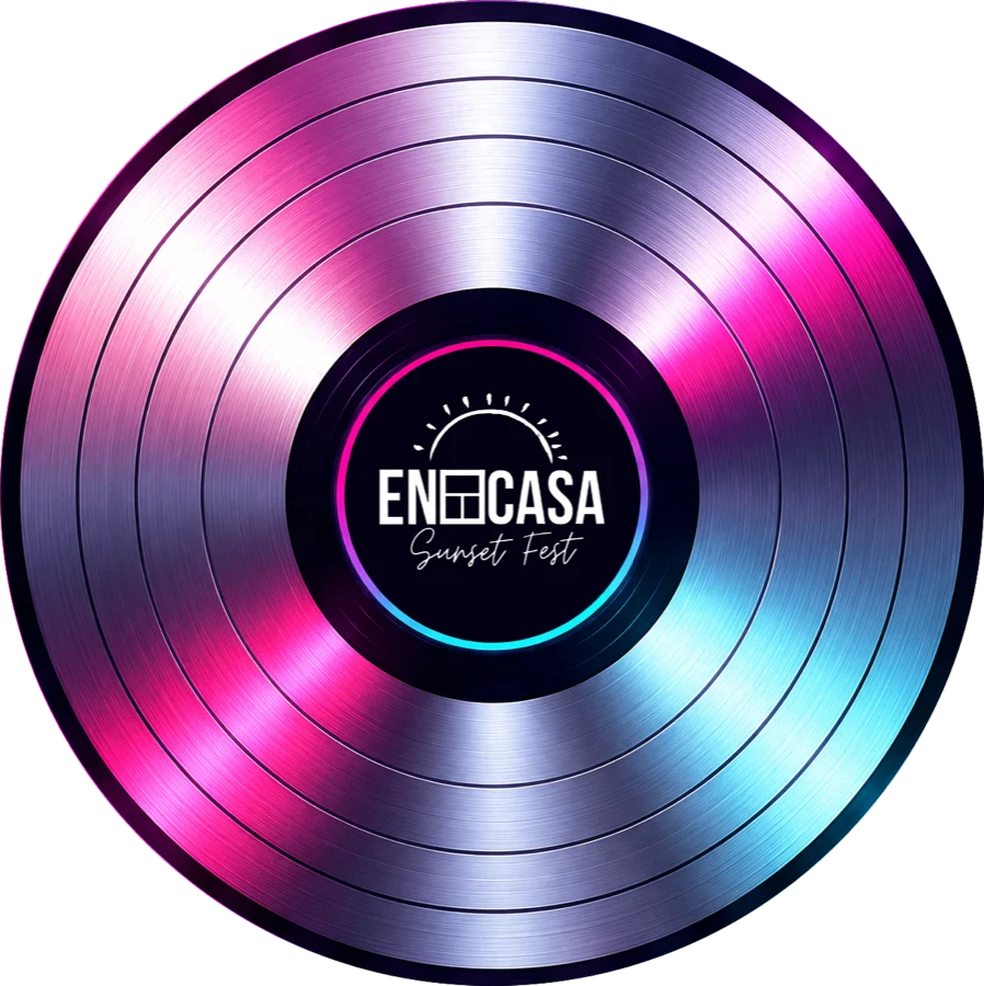 Vinilo del En Casa Sunset Fest